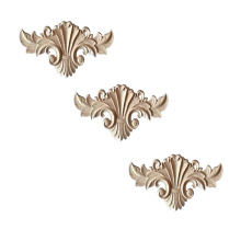 Retro wood solid wood  Ornament Applique carving